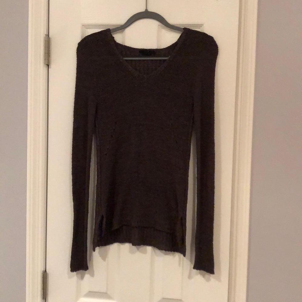 Army green sweater